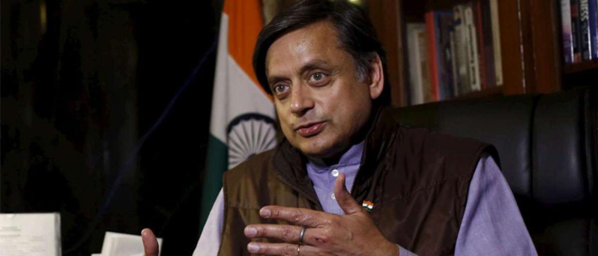 Media distorted my words: Tharoor