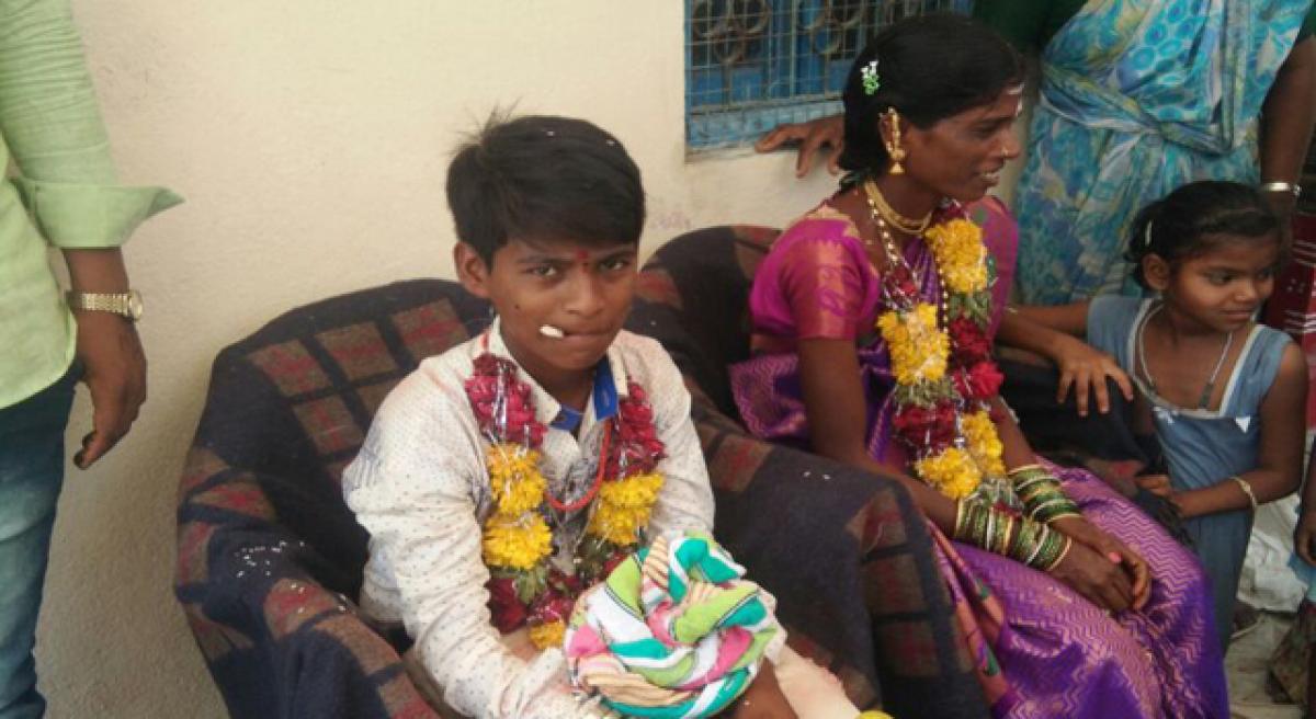 Minor boy marries 23-year-old woman