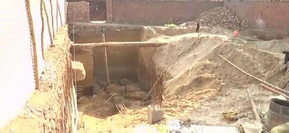 Two injured in Kanpur mud slide mishap