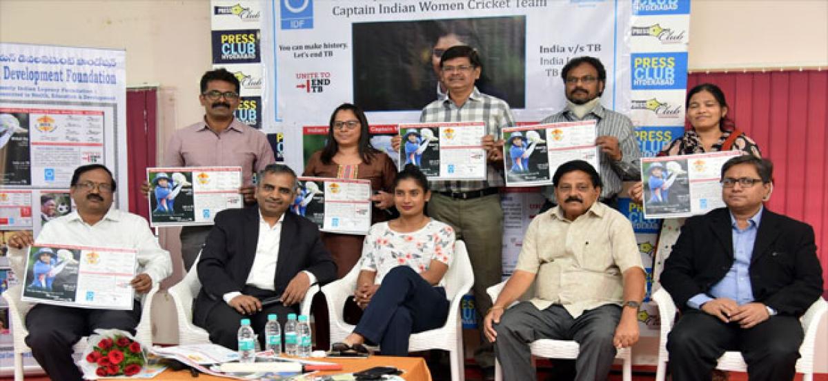 Mithali Raj, brand ambassador for TB awareness programme