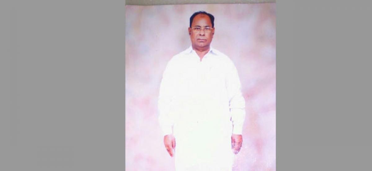 Giddalur MLA Pagadala Ramaiah passes away