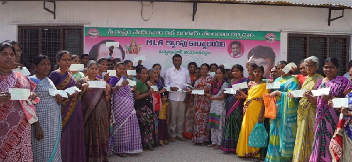 Cheques disbursed to 46 beneficiaries