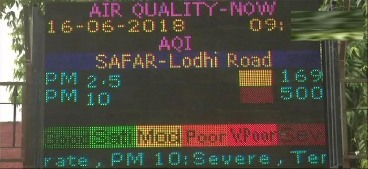 Delhi: Air quality improves considerably