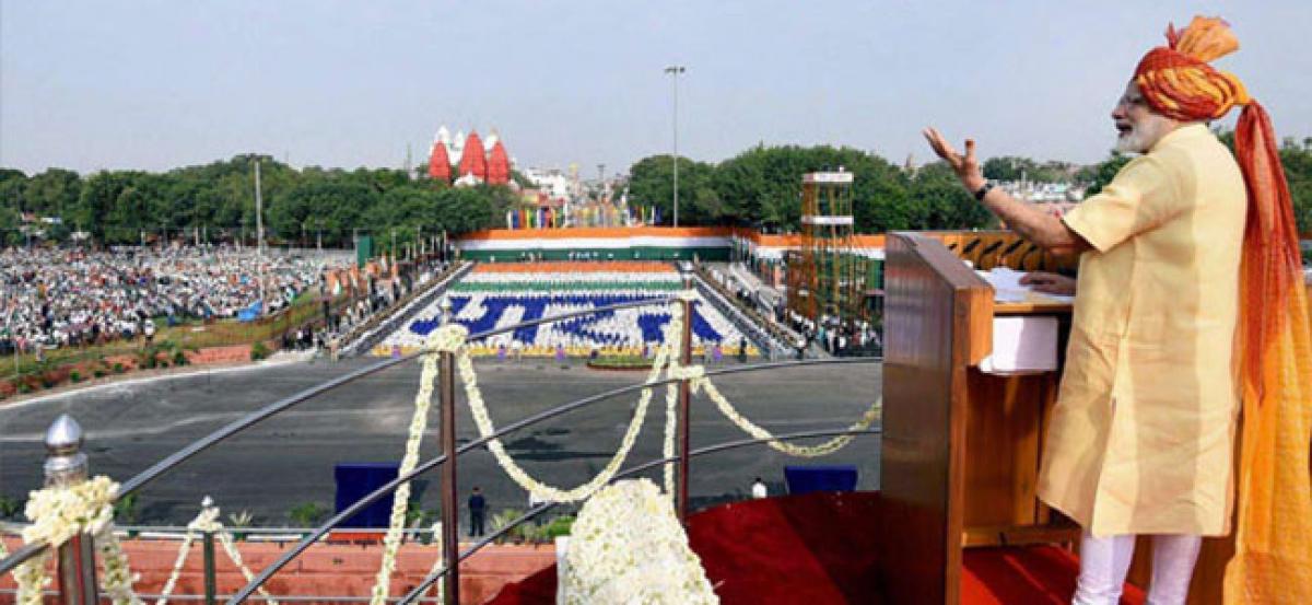 PM resumes trend of delivering long I-Day speeches