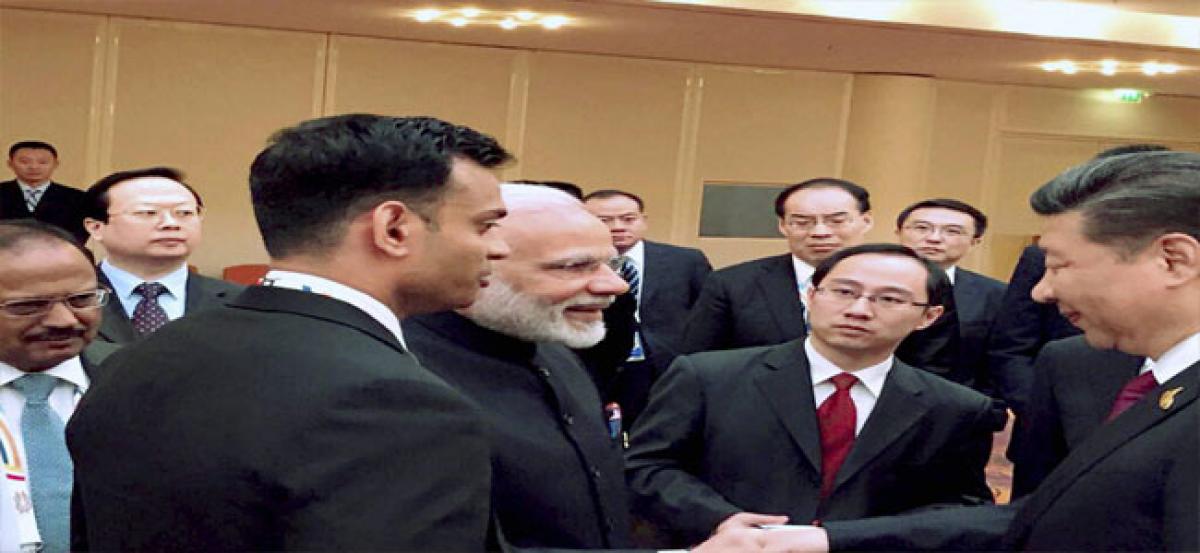 Narendra Modi, Xi Jinping meet amid border row