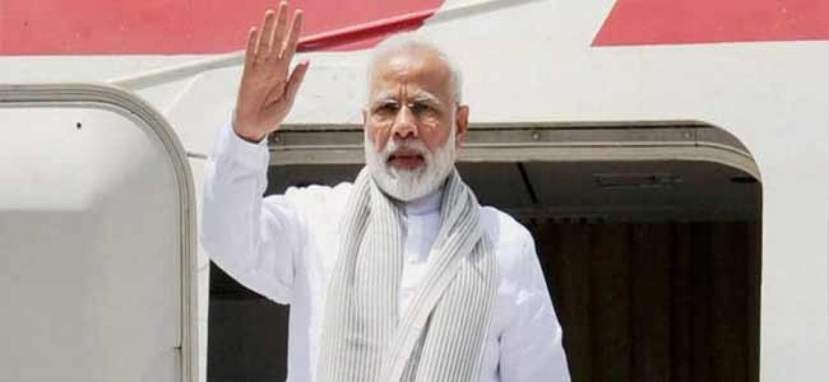 PM Modi arrives in India after 3-nation visit