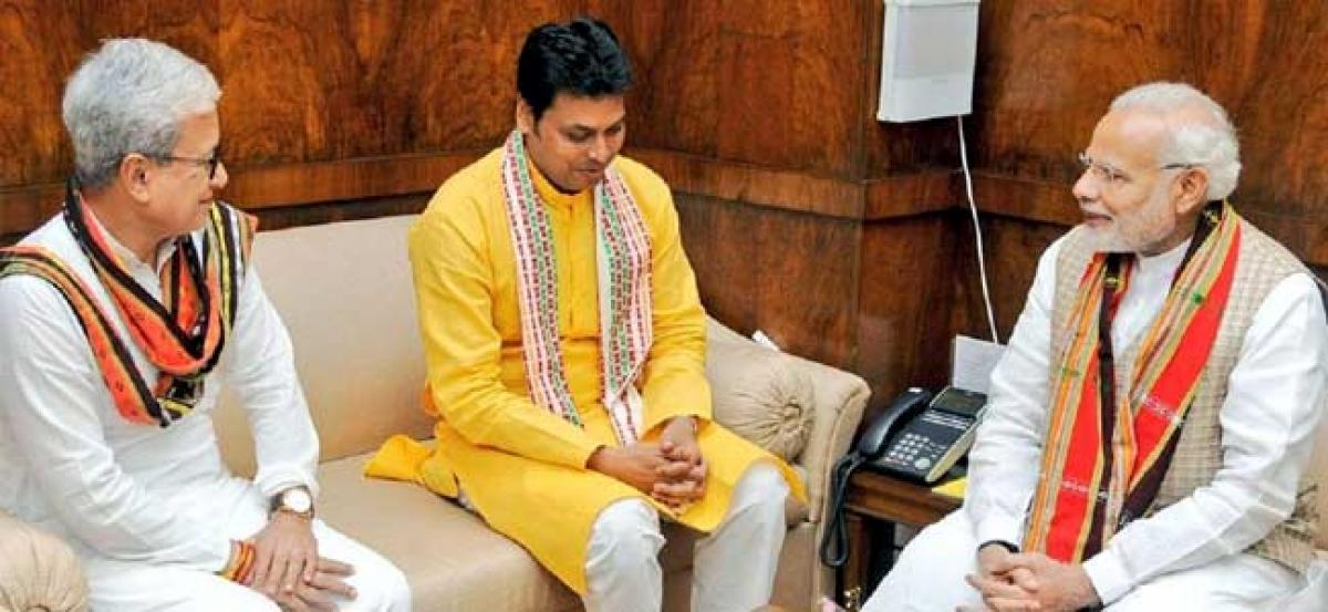 PM Modi invited Biplab Kumar Deb to CMs meet in Delhi a month ago: Official