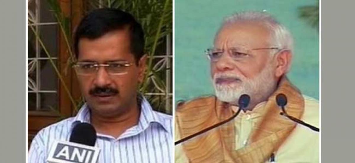 Delhi CM seeks PM`s intervention in CCTV project issue