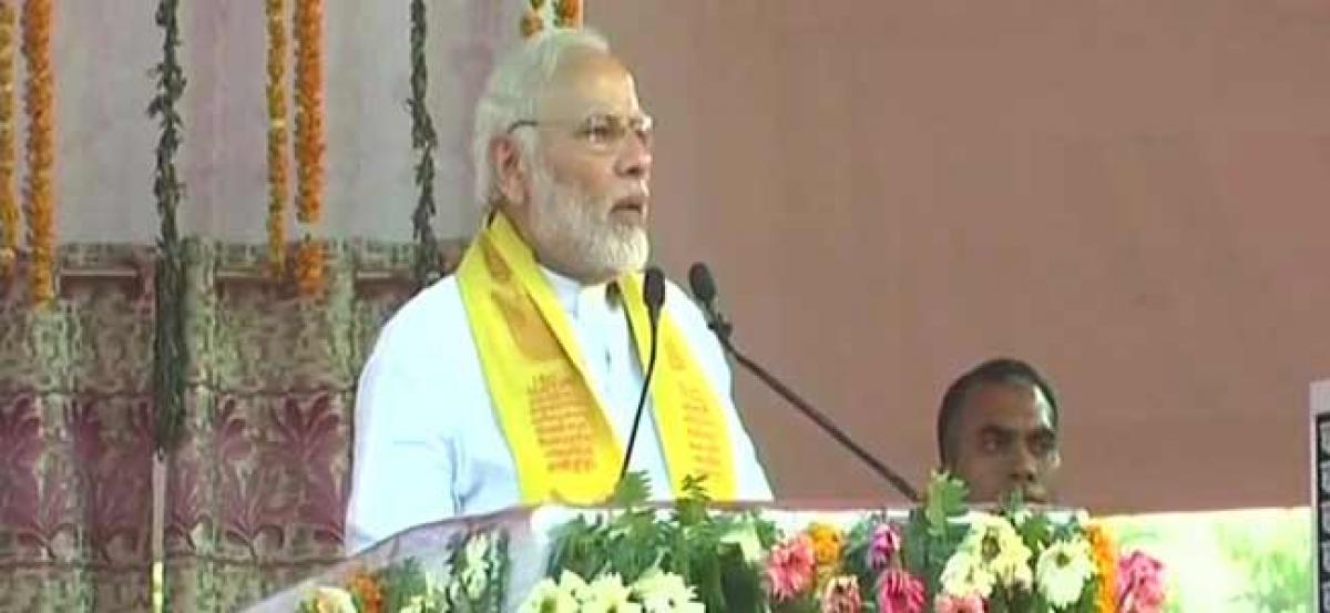 PM Modi thanks Varanasi for supporting development projects