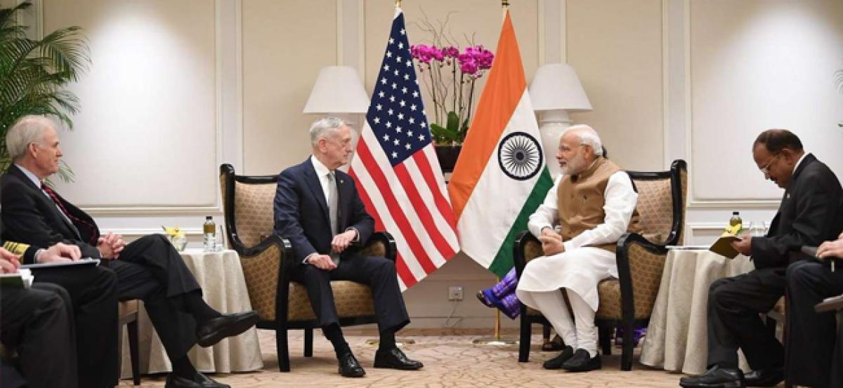 Days after US rename its Pacific Command as Indo-Pacific Command, PM Modi meets Mattis