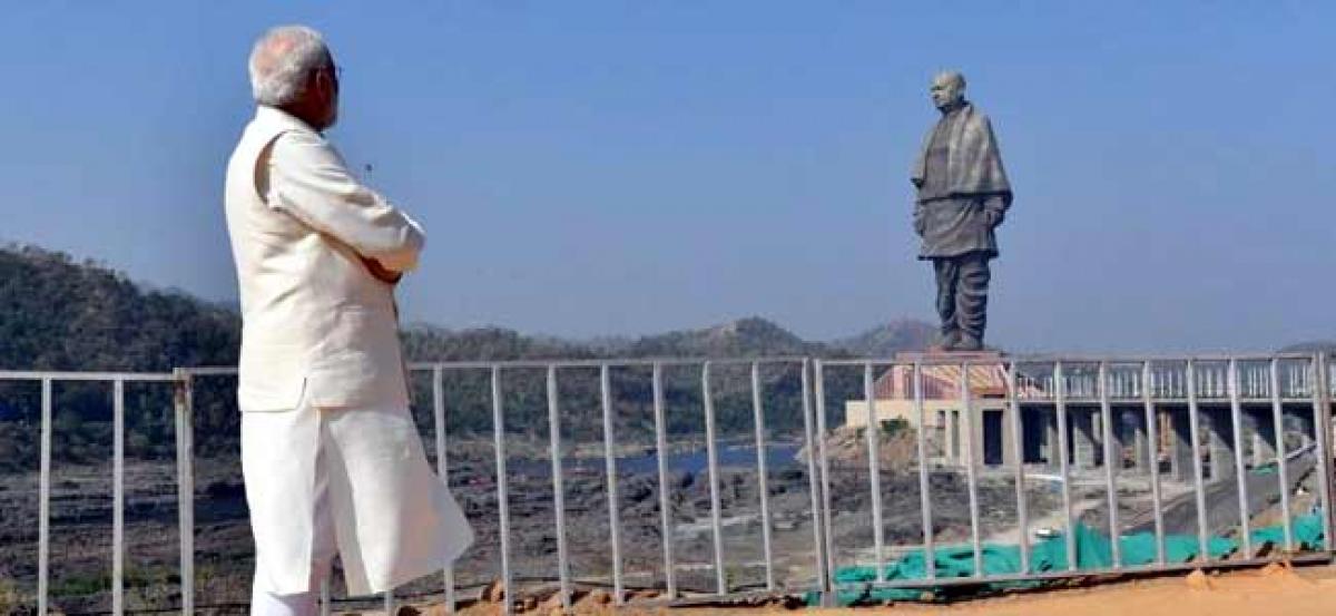 PM Modi bounces back at people who criticized the Statue of Unity’