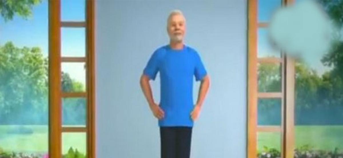 3D animated video of PM Modi doing Yoga launched
