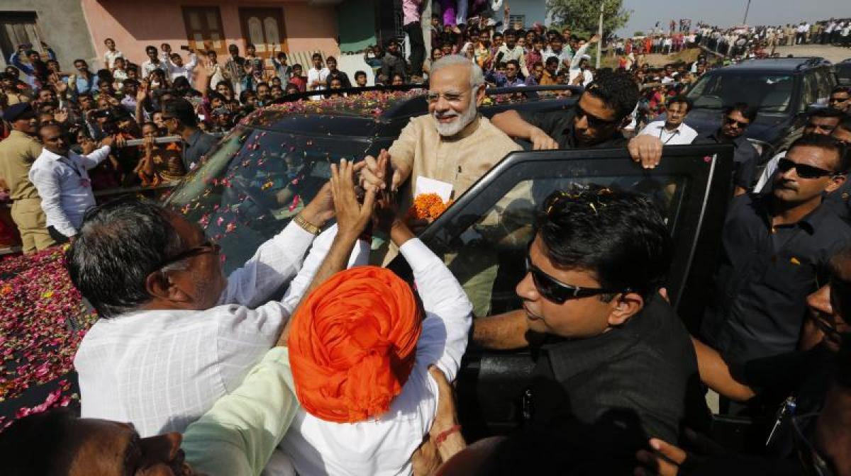 Vadnagar taught me to drink and digest poison: Modi at his birthplace