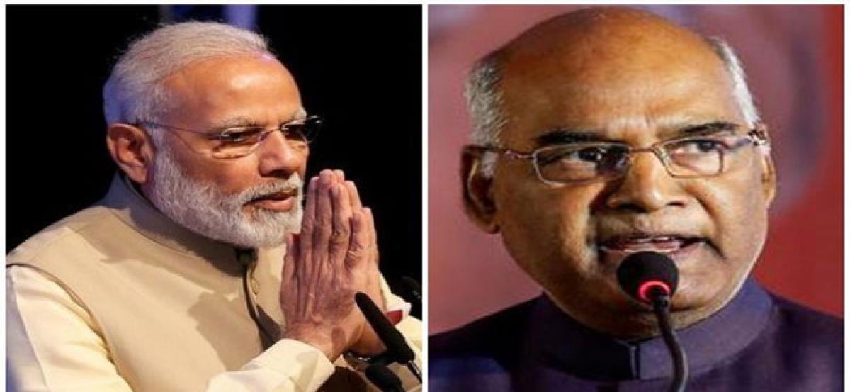 President Kovind, PM Modi extend New Year greetings to nation