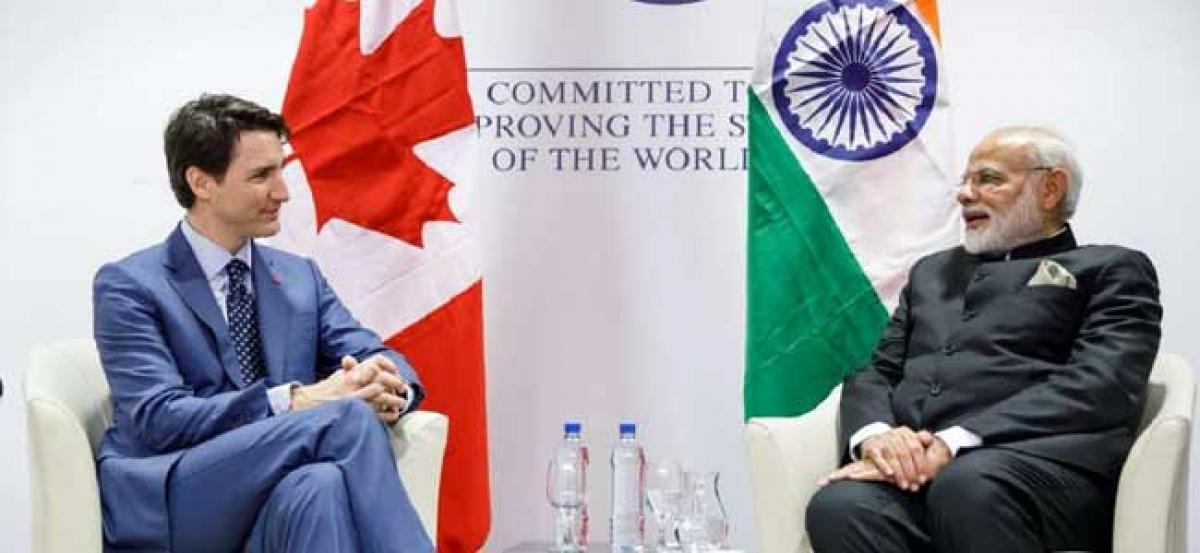 Will see you very soon in India: Trudeau meets PM Modi in Davos, discusses issues of mutual interest