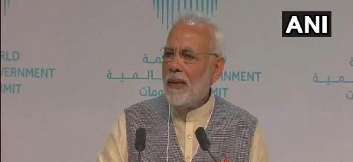 PM Modi delivers keynote address in UAE