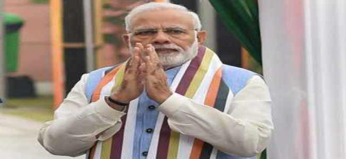 Bandaru Dattatreya invites PM Modi to contest from Secunderabad