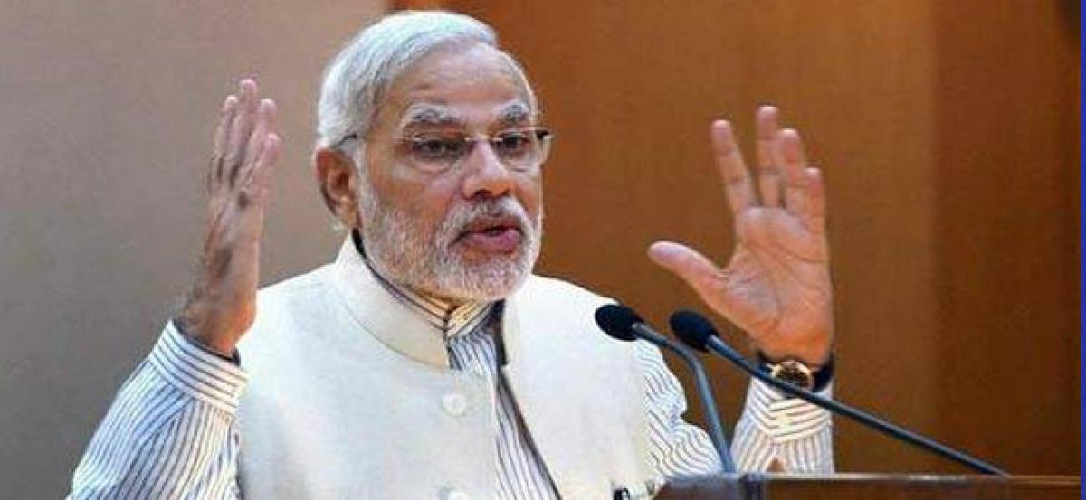 PM Modi greets people on occasion of Navratri, Mera Chaoren Houba