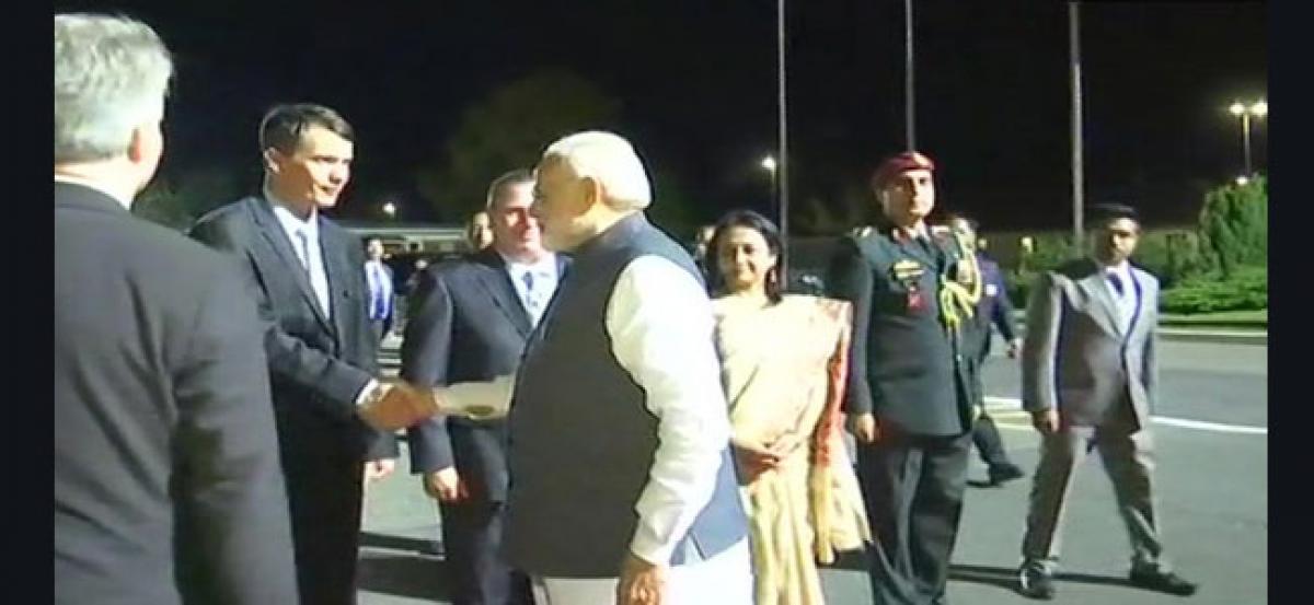 PM Modi departs for Delhi after 3-nation visit