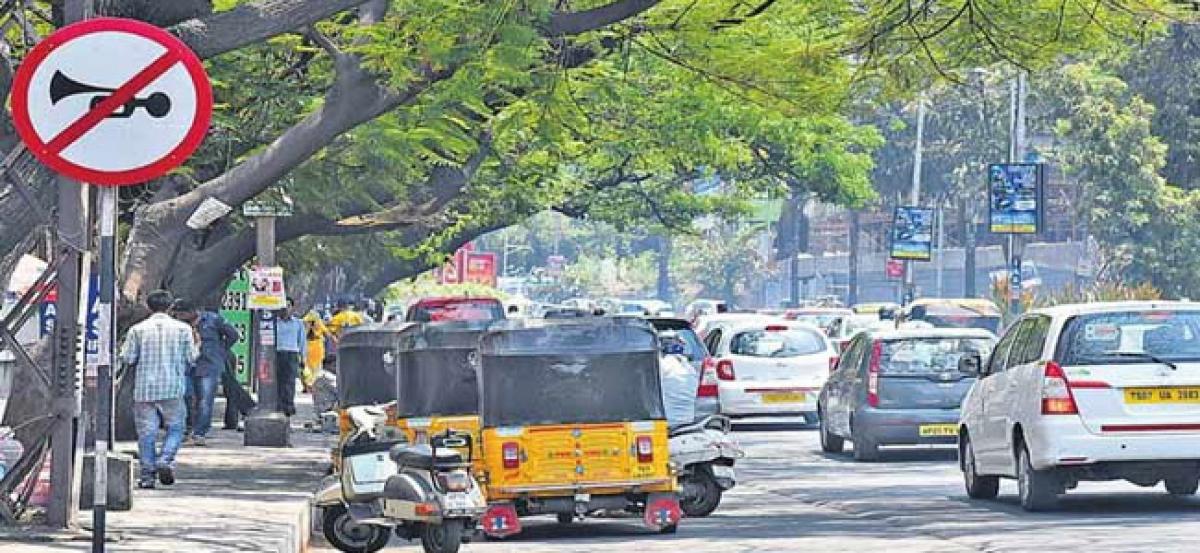 Noise pollution levels maintain balance in Hyderabad