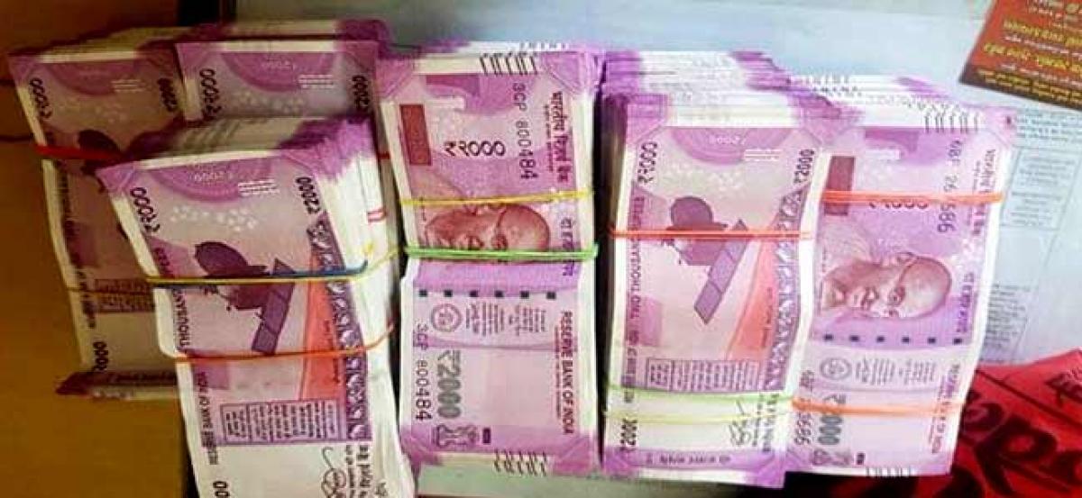 Vijayawada: Rs 30 lakh found in RTC bus, 2 held