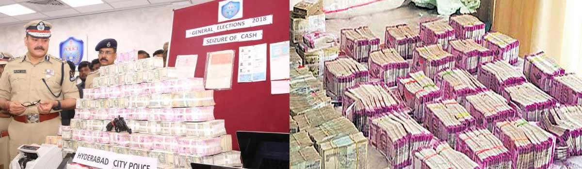 Telangana assembly elections 2018: Over Rs 100 cr seized so far