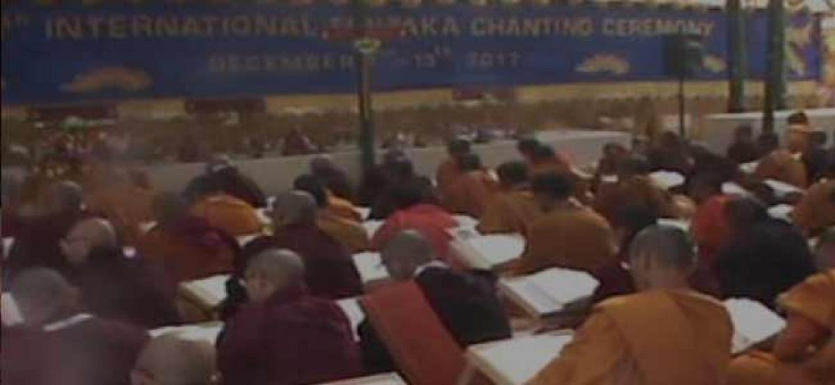 Monks attend 10-day International Buddhist ritual in Bodh Gaya