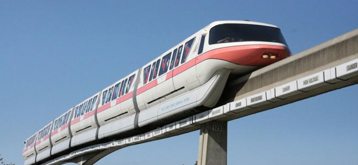 Monorail system to be introduced in Warangal