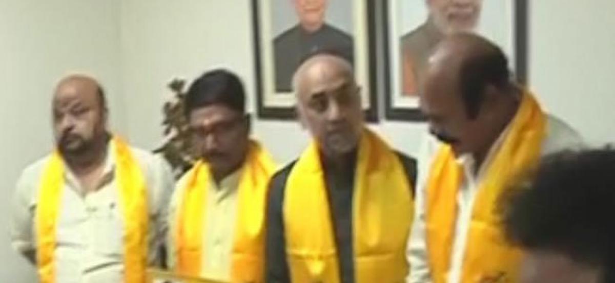 TDP MPs video: Chandrababu begins damage control
