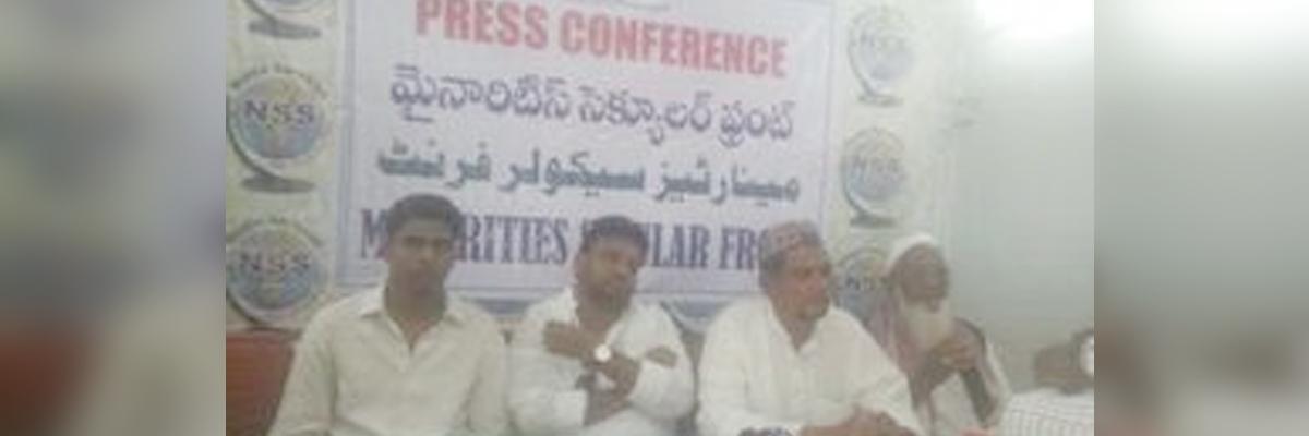 KCR failed Telangana people, says MSF