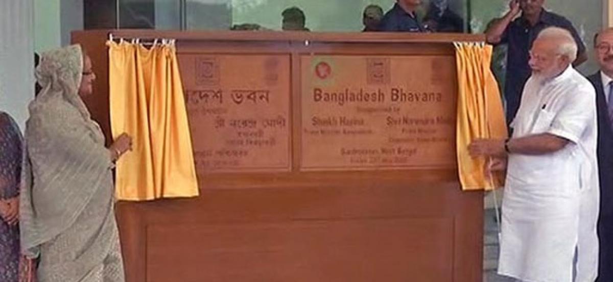 PM Modi, Hasina inaugurate Bangladesh Bhavan