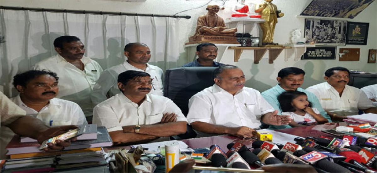 Chief Minister fuelling communal unrest, says Mudragada