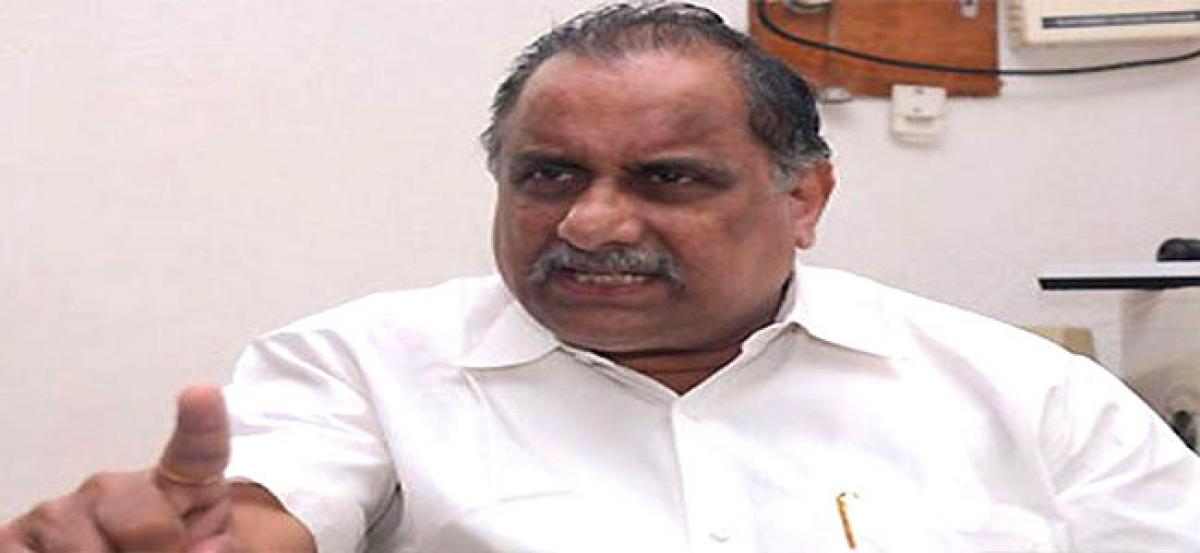 Minister Narayana hits out at Mudragada Padmanabham over Kakinada poll results
