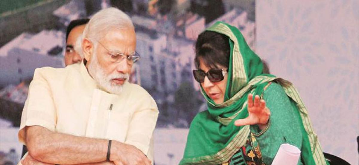Two poles that dont meet: BJP and PDP Alliance a Mistake
