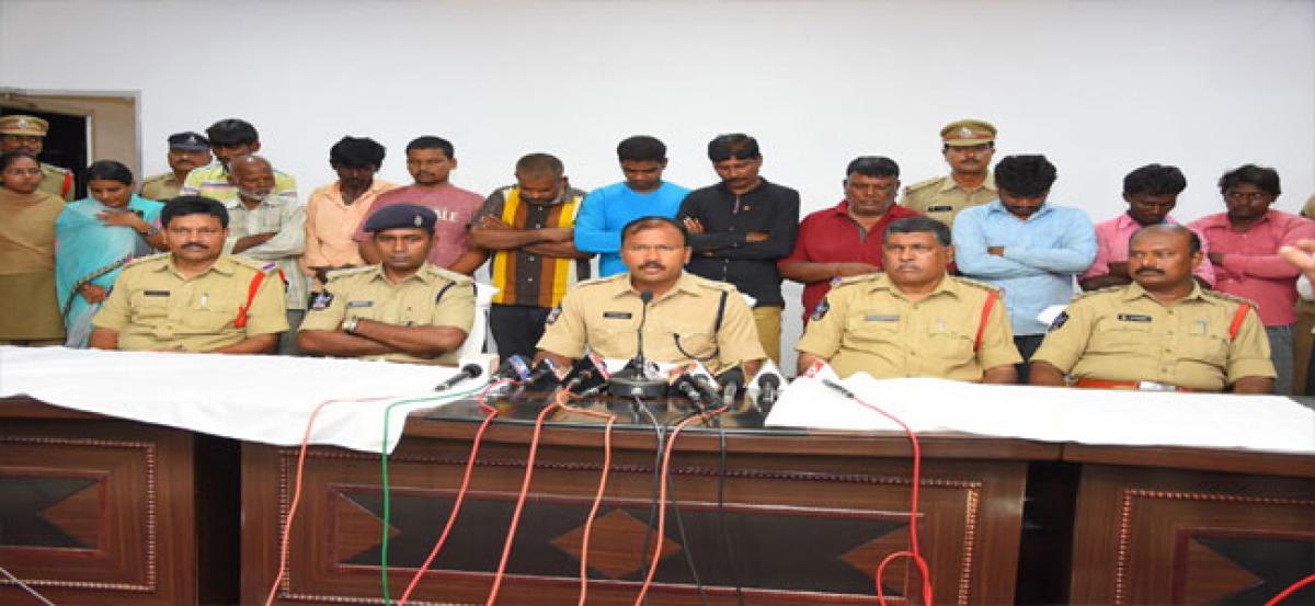 14 accused arrested in double murder case