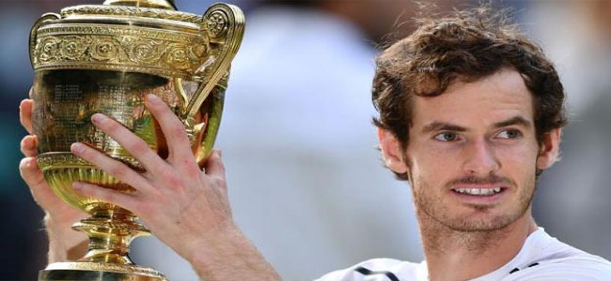 Wimbledon champion Andy Murray wins