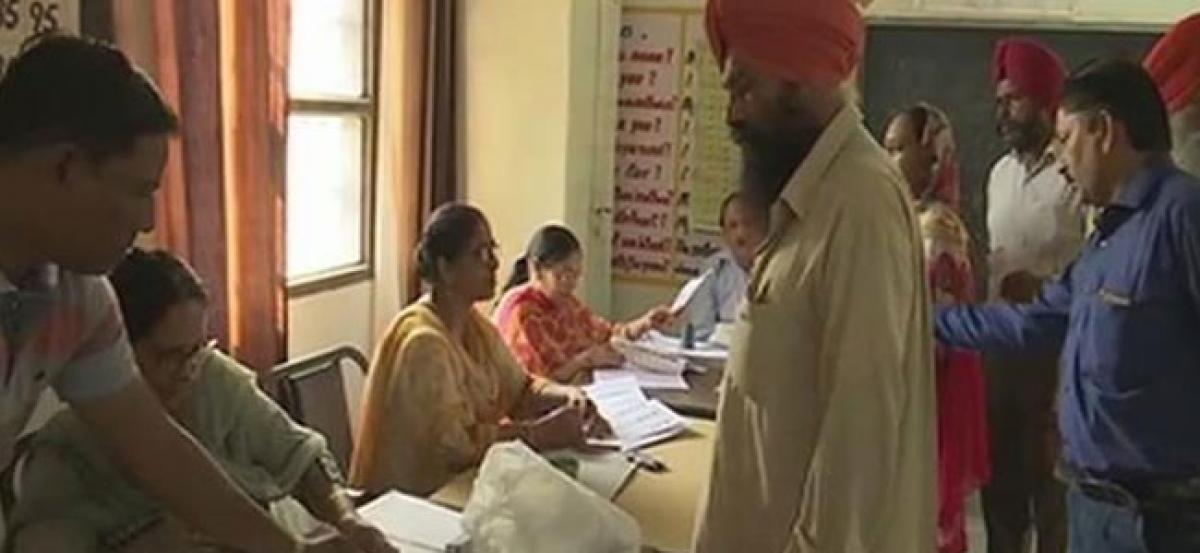 Polling for Gurdaspur LS by-elections underway, minor clashes