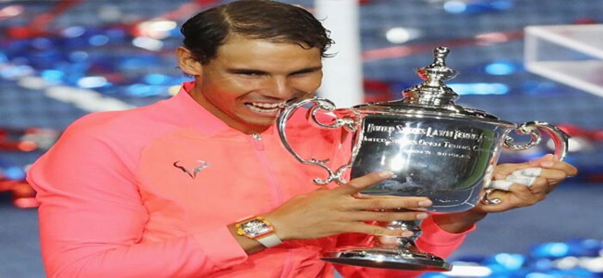 Rafael Nadal  wins Slam No 16