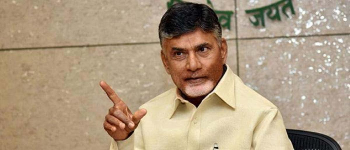 CM Naidu reviews law and situation from New York