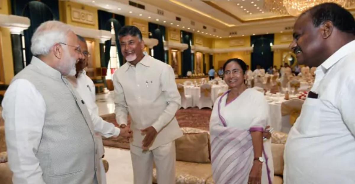 Naidu led the other non-BJP states in raising centre-state relations
