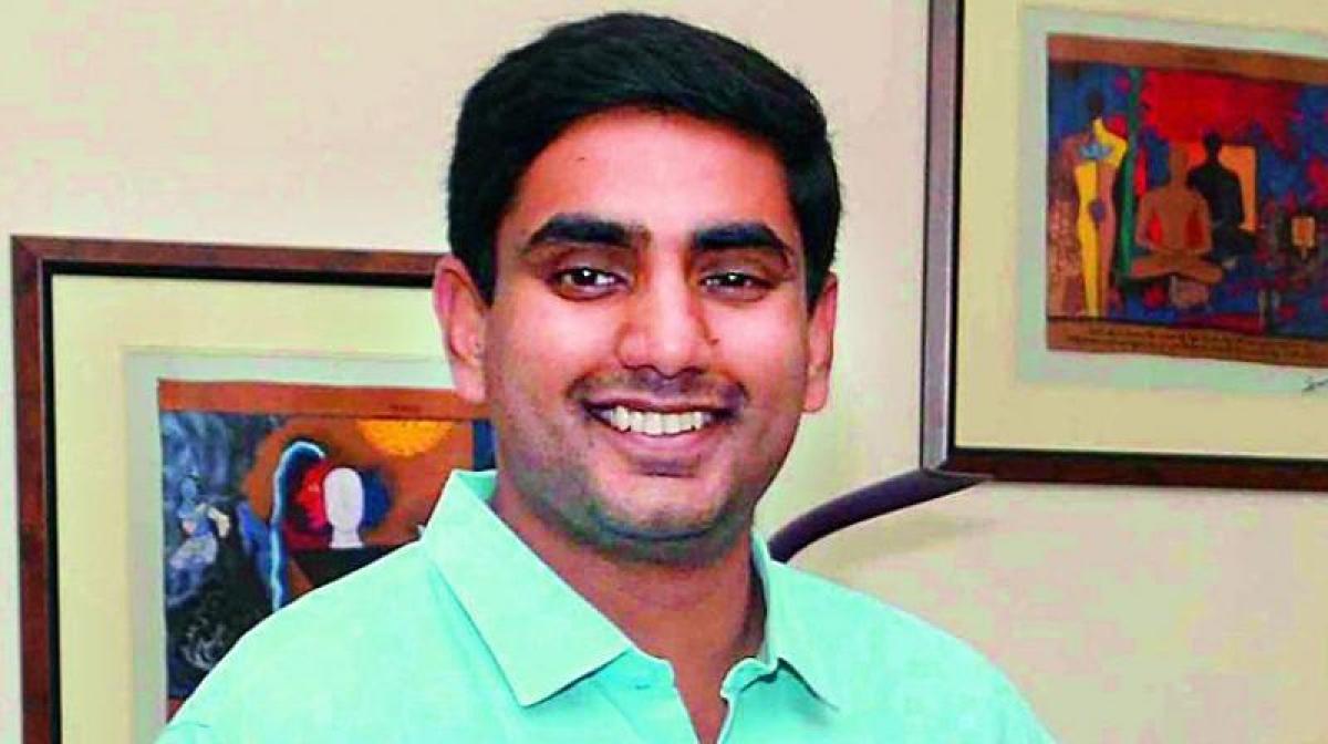 Nara Lokesh encourages badminton players ahead of tournament