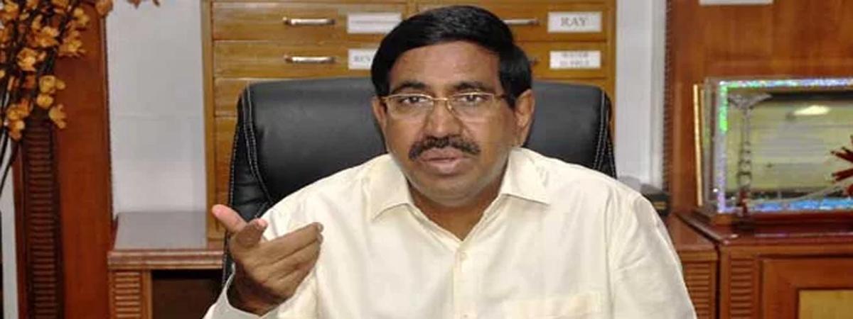 Minister P Narayana for improving infra in civic schools