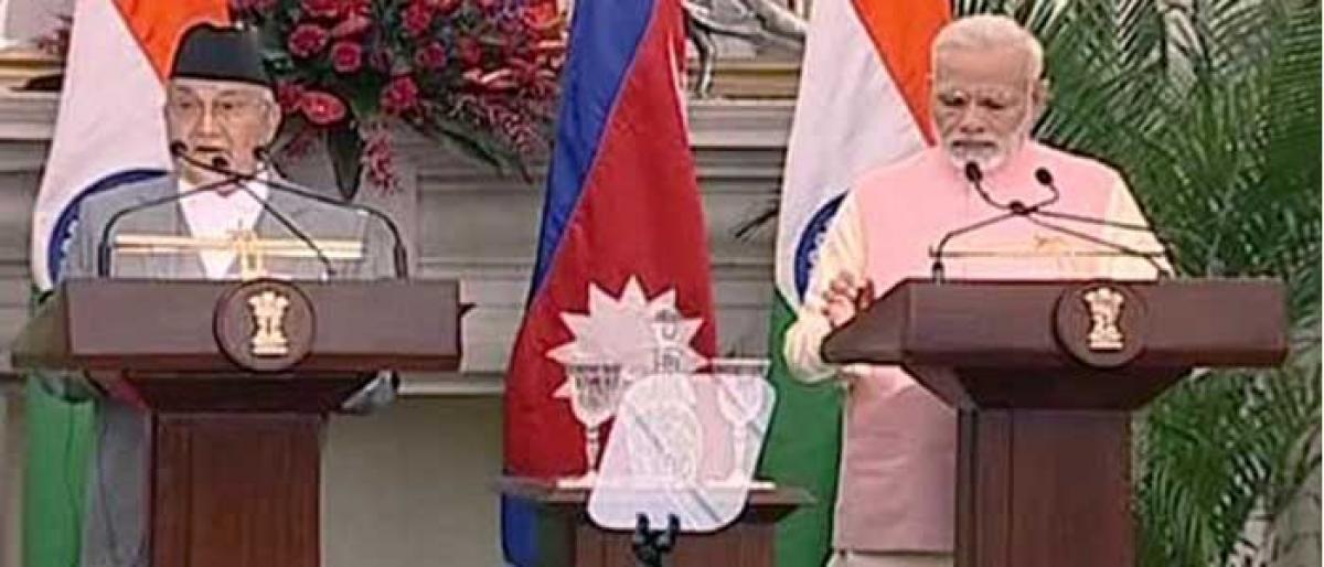 Narendra Modi to hold bilateral talks with Oli on sidelines of BIMSTEC Summit