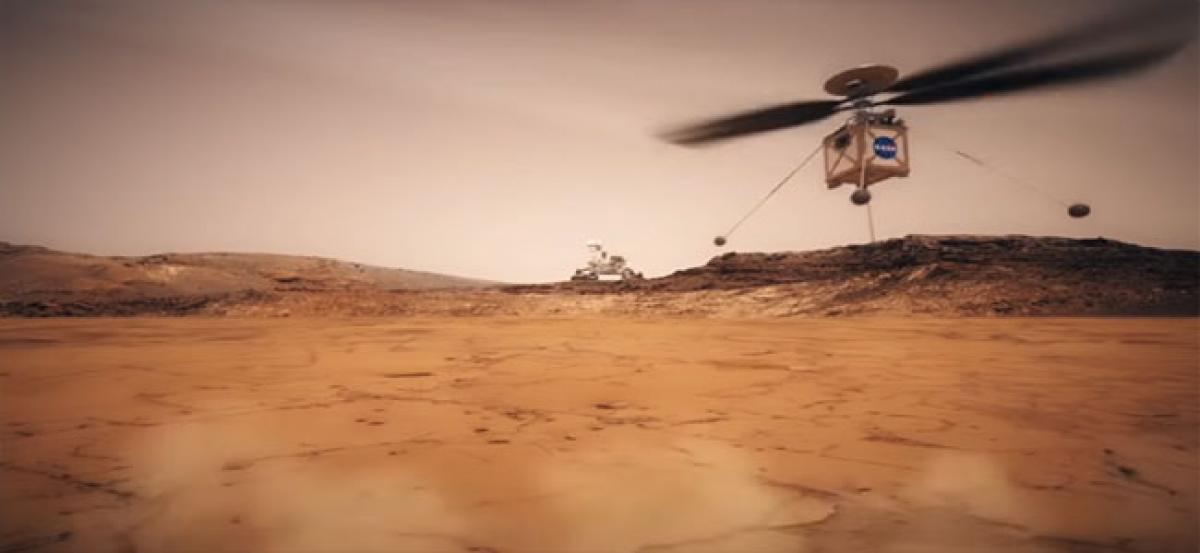 NASA sending autonomous helicopter to Mars with 2020 Rover