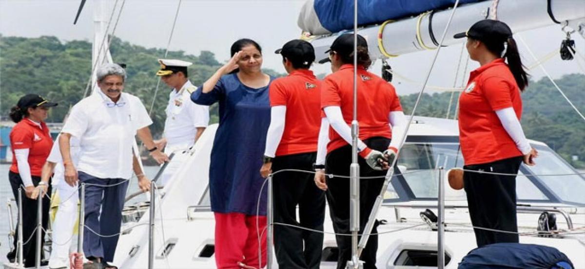 All-women Navy team set to circumnavigate globe