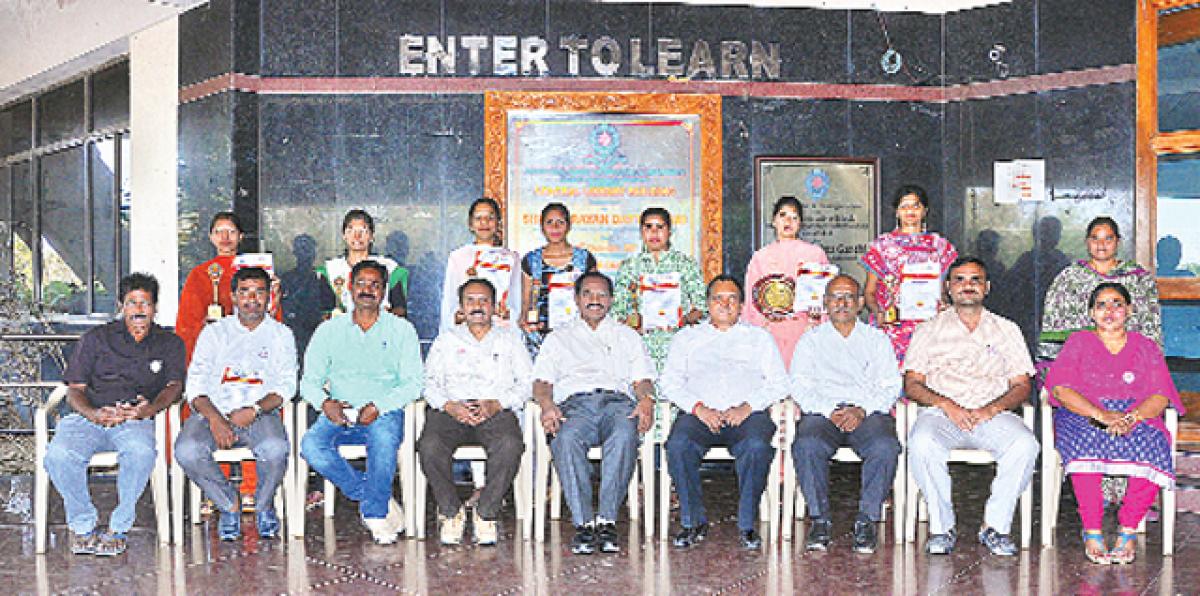 NSS students congratulated for excelling in youth festival