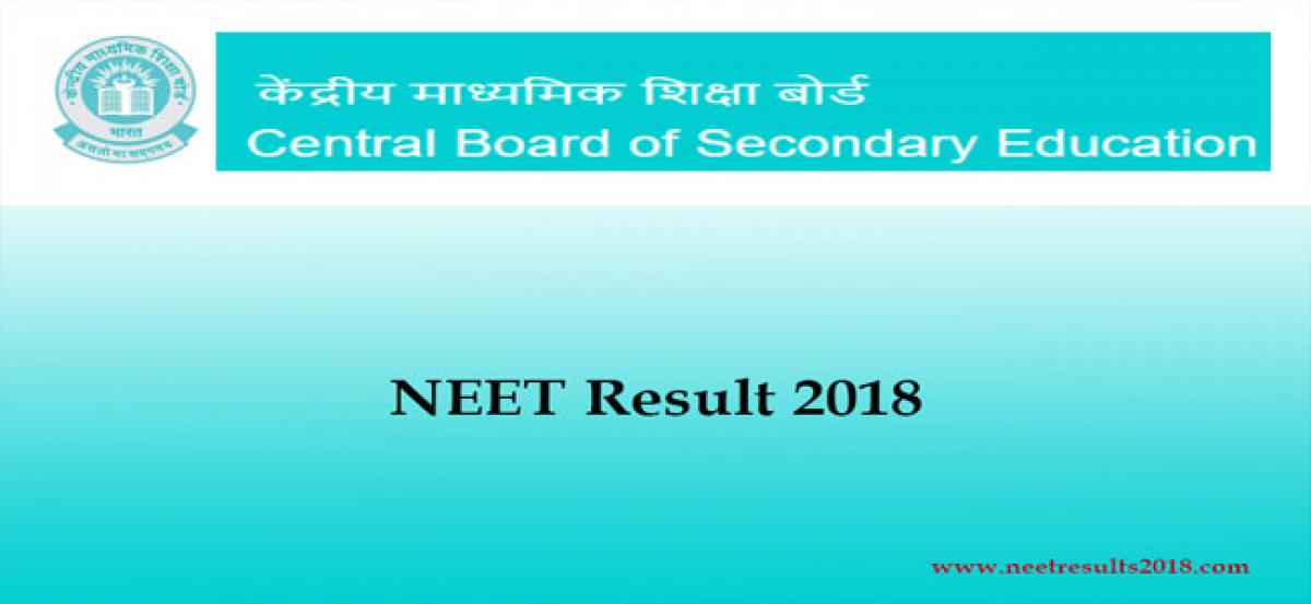 NEET 2018 results out, All India Counseling from June 12