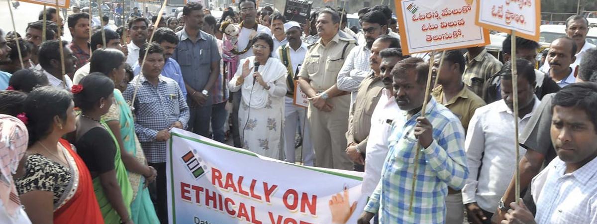 Rally on ethical voting