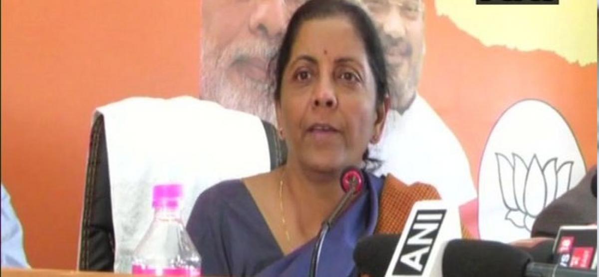 Nirmala Sitharaman blames UPA for PNB fraud case