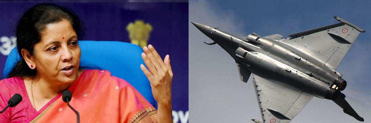 Defence Minister reprimands Congress for misleading people on Rafale jet pricing